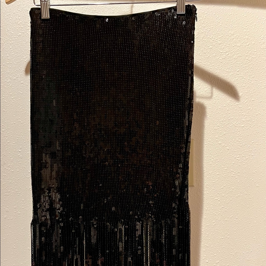 Hidden Label Brand Sequin Pencil Skirt